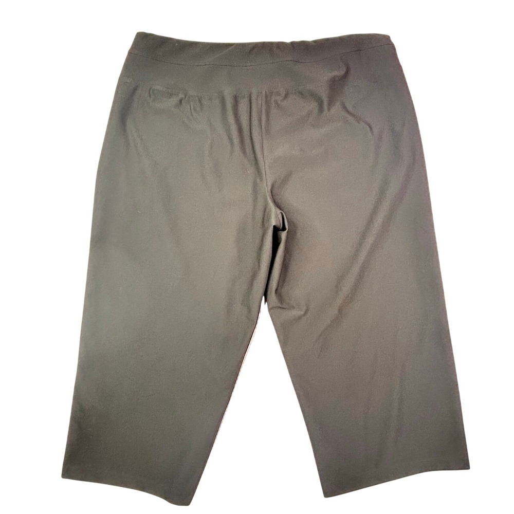 The North Face Womens XXL Black Active Capri Pants Zipper Pocket Athletic Crop